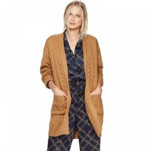 SOLD NWT Who What Wear Wool Blend Chunky Sweater Cardigan Wool